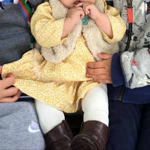 Mayoral flower dress 2-4mo